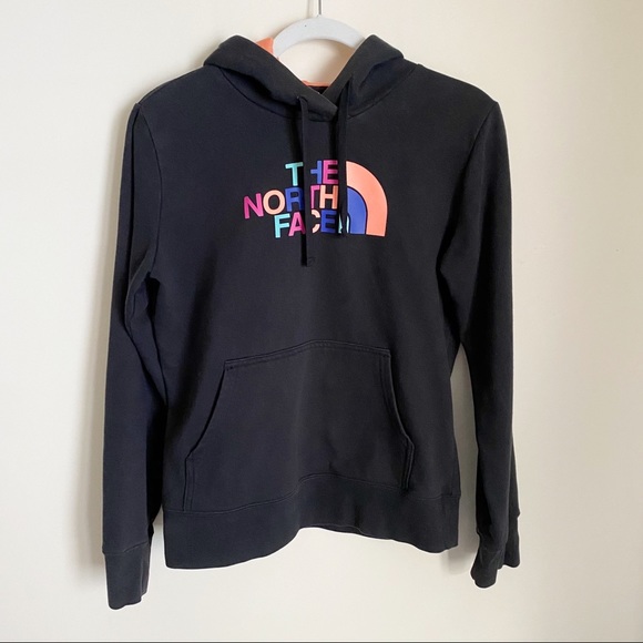 The North Face Tops - The North Face Half Dome Hoodie Pullover Black M